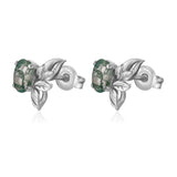 Sylphae Fairie Moss Agate Earrings