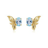 Sylphae Fairie Sky Blue Topaz Earrings