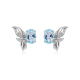 Sylphae Fairie Sky Blue Topaz Earrings