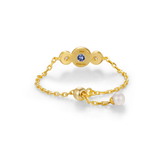 Birthstone Chain Ring
