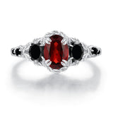 Build Your Own: Wilderfern Three-Stone Ring
