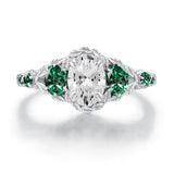 Build Your Own: Wilderfern Three-Stone Ring