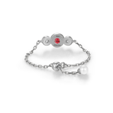 Birthstone Chain Ring
