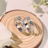 Floral Tapestry Eternity Band (Male)