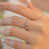 Floral Tapestry Eternity Band (Female)