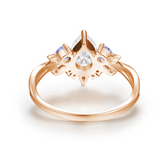 Laurel Grove Moissanite Tanzanite Ring©