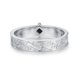 Oakleaf Black Onyx Ring (Male)