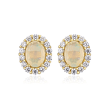 Manifestation Opal Earring Studs