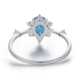 Gaia London Blue Topaz Ring