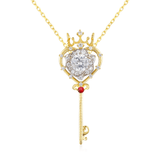 Rosa Key Three-Way Necklace©