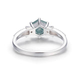 Oasis Moss Agate Ring