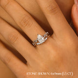 Build Your Own: Everlasting Pear Cut Ring©