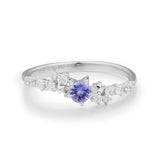 Stardust Tanzanite Ring