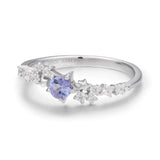 Stardust Tanzanite Ring