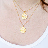 Scorpio Zodiac Mantra Necklace