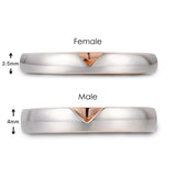 Always & Forever Couples' Ring (Female) 💖