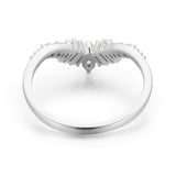 10K White Gold - Hillcrest Ring - Size 4.5