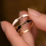 Oneness Enamel Ring
