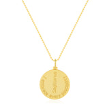 Sagittarius Zodiac Mantra Necklace