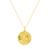 Sagittarius Zodiac Mantra Necklace