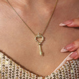 Rosa Key Three-Way Necklace©