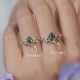 Lotus Moss Agate Ring©