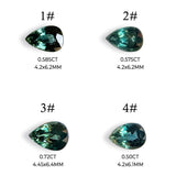 6x4mm Sapphire Pear Gemstone- Selection 1