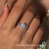 Everlasting Round Cut Moissanite Ring©
