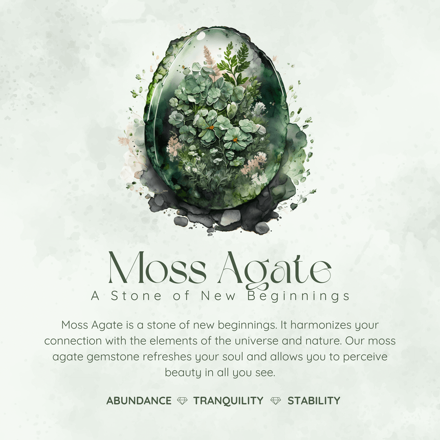 Moss best sale agate benefits