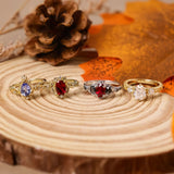 Build Your Own: Wilderfern Three-Stone Ring