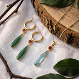 Howl’s Moving Castle Necklace and Earrings Set