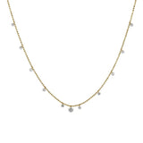 Stardust Garland Floating Diamond Necklace