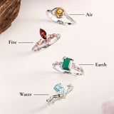 Ring of Earth - Green Onyx