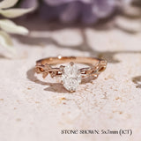 Everlasting Oval Cut Moissanite Ring©