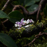 Monarch Butterfly Amethyst Opal Ring