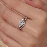 Wildflower Moissanite Ring©