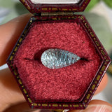 1.87 CT Pear Aquamarine: Deep Concave Cut by John Dyer