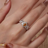 The Alhambra Arcade Citrine Ring