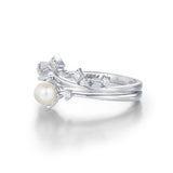 Astral Glow Pearl Ring Set