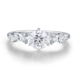 Starlit Moissanite Ring