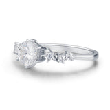 Starlit Moissanite Ring