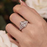 Evenfall Eternal Love Moissanite Ring