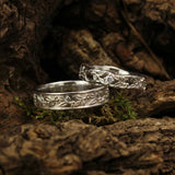 Floral Tapestry Eternity Band (Male)