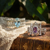 Sanctum Aurelian Sky Blue Topaz Ring