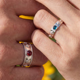 Howl’s Moving Castle London Blue Topaz Ring (Female)
