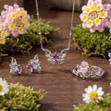 Sylphae Fairie Amethyst Necklace