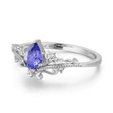 Lotus Tanzanite Ring©