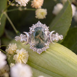 Build Your Own: Galactic Oval Cut Ring