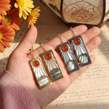 Demon Slayer Hanafuda Earrings