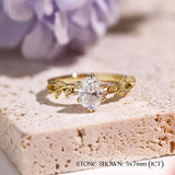 Everlasting Oval Cut Moissanite Ring©